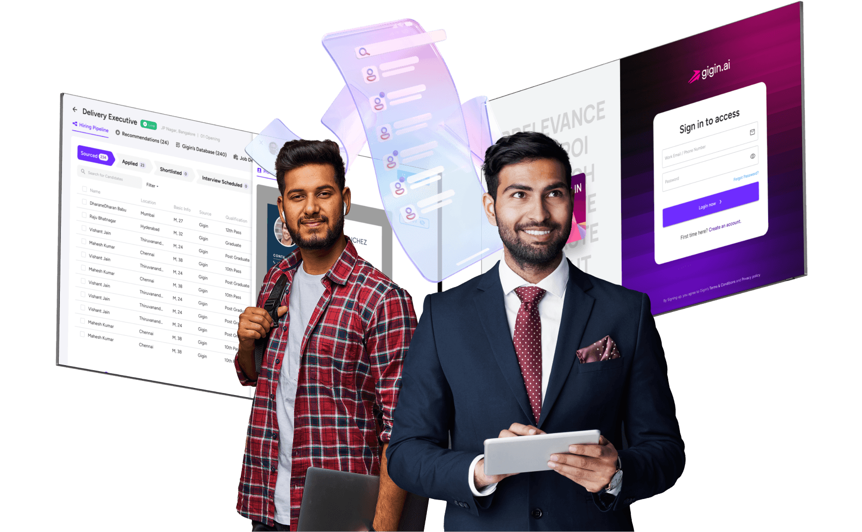 Hiring Suite — native ATS, scheduling, and offer management