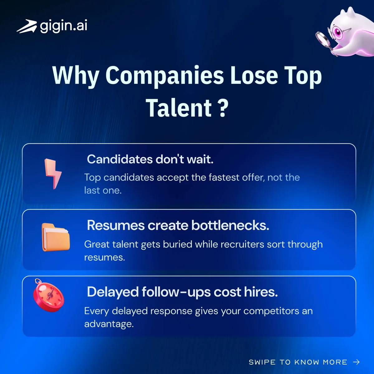 Why companies lose top talent
