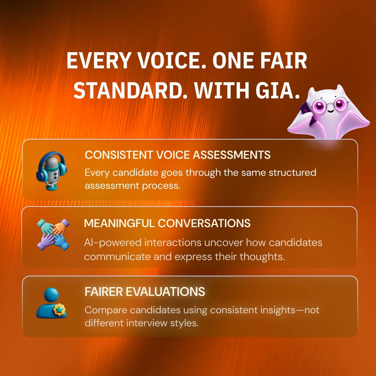 Every voice, one fair standard, with GIA